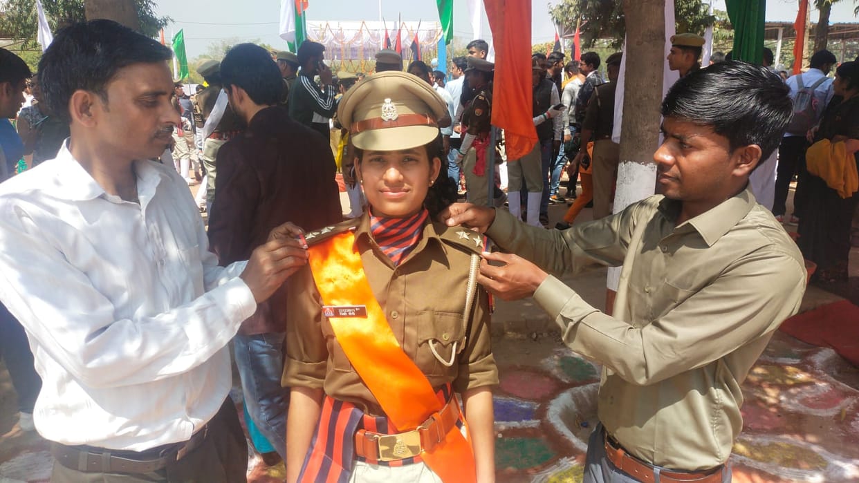 729 women have become inspectors in Uttar Pradesh, parade held in Meerut