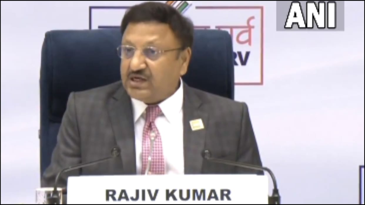 lok sabha election schedule Election commissioner of India Rajiv Kumar on fake news hate speech
