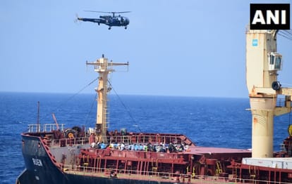 indian navy rescue another ship mv ruen from somali pirates Navy operations are underway