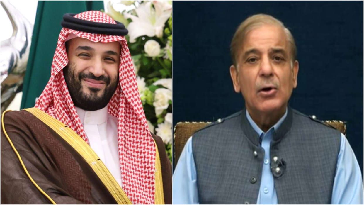 Saudi Arabia's Crown Prince Mohammed bin Salman gave statement on Kashmir issue, met Shahbaz Sharif in Riyadh
