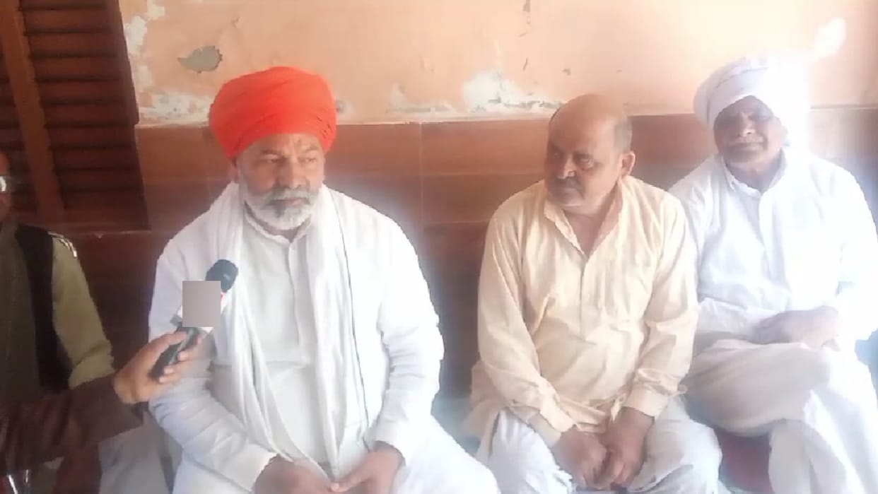 Rakesh Tikait said in Shamli that currently only caste politics is happening in country
