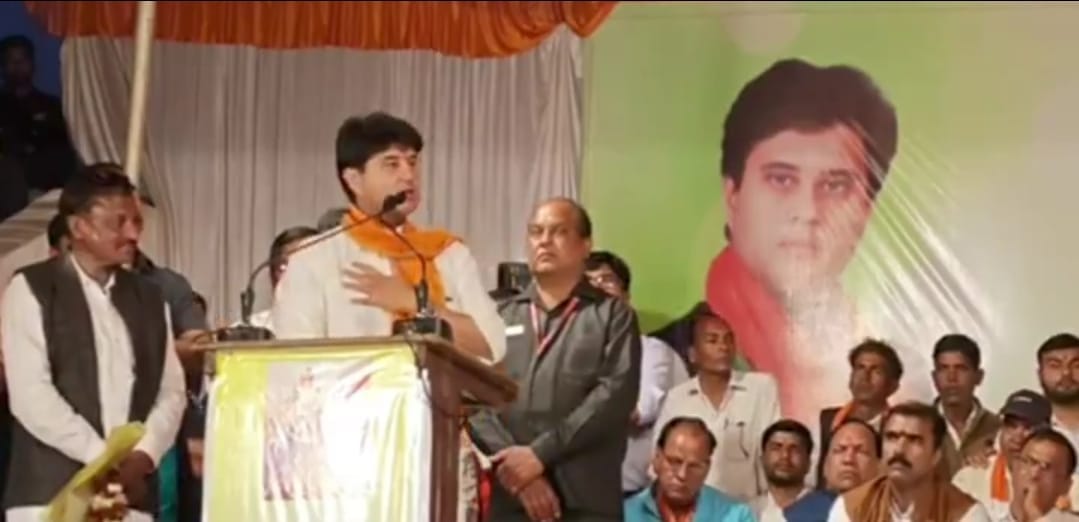 Jyotiraditya called Uma Bharti his aunt, revealed their special relationship and created Lodhi vote bank.
