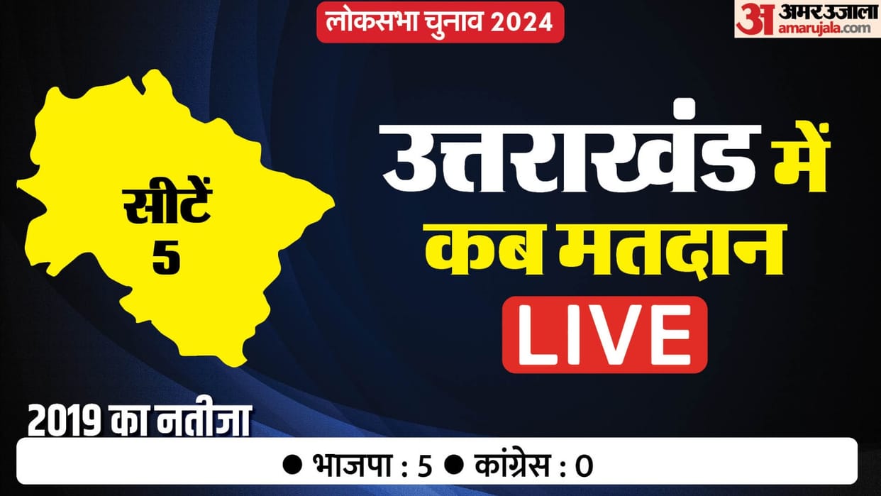 Uttarakhand Lok Sabha Election 2024 Dates Announcement Live EC Press Conference Polling Result Schedule News