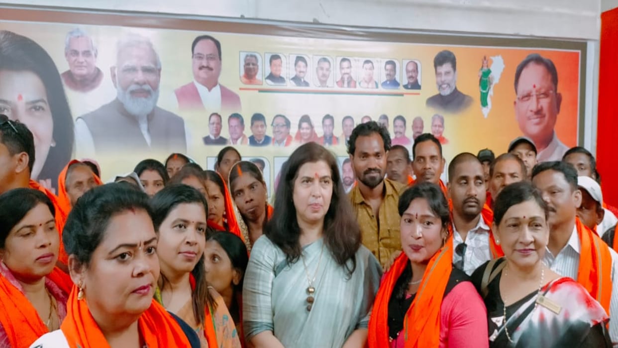 Lok Sabha Election: 200 people of Gada community joined BJP before  elections; Kiran Baghel got membership