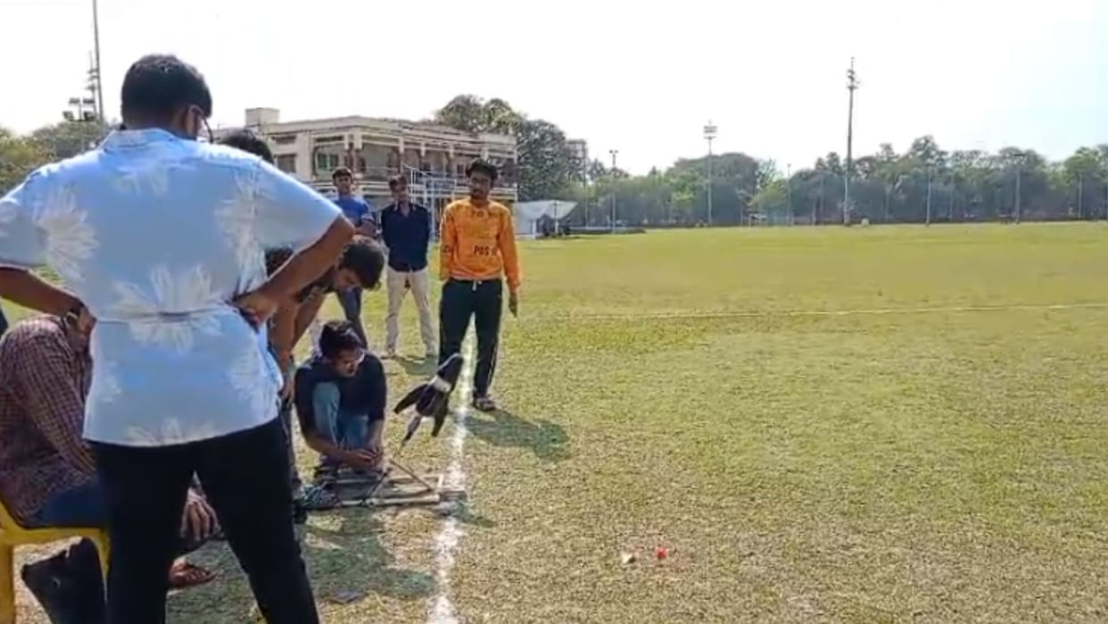 BHU Technex 2024 Students fly rocket and robot war in IIT BHU