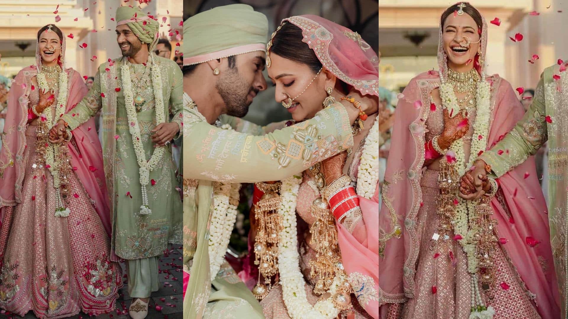 Bridal Lehenga inspired by kriti kharbanda anushka sharma to kiara Advani wedding look