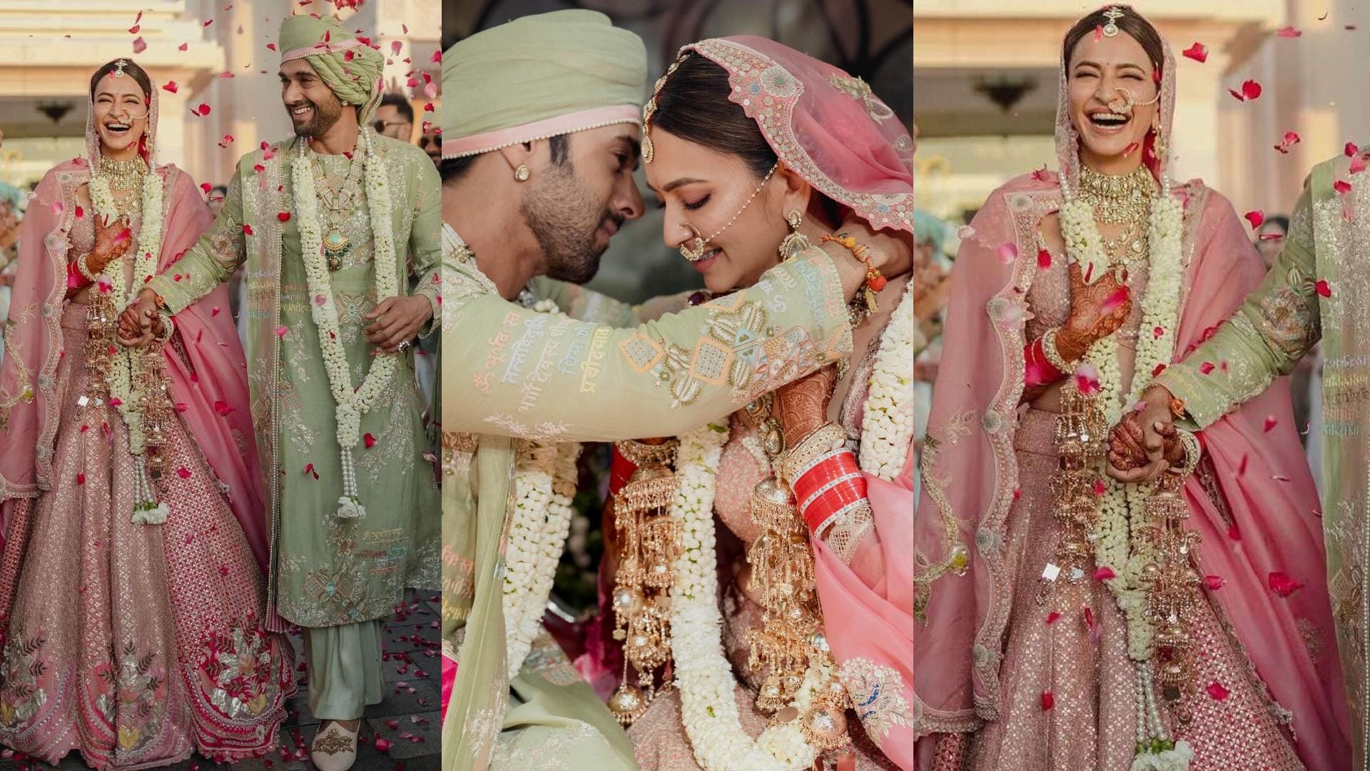 Bridal Lehenga inspired by kriti kharbanda anushka sharma to kiara Advani wedding look