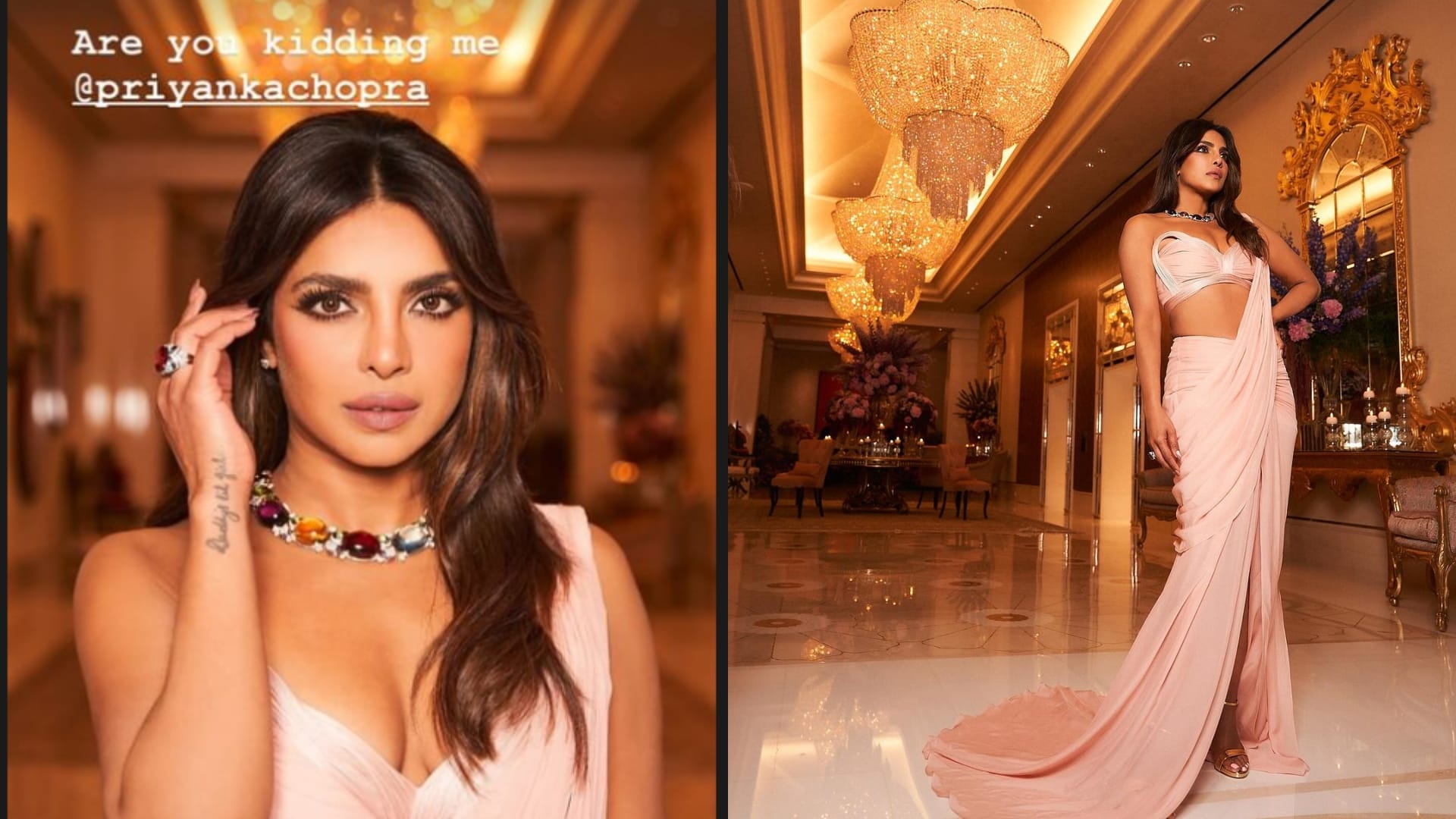 Priyanka Chopra husband musician Nick Jonas is amazed by her recent photos said are you kidding me