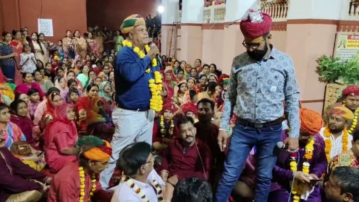 Rajasthan News: After taking permission from Nagnechi Mata to play Phag, the fun of Phag festival started