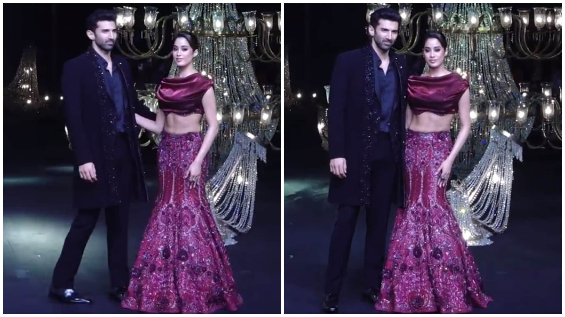 Lakme Fashion Week 2024 Finale Aditya Roy Kapur Janhvi Kapoor Showstopper For Kalki Ananya Panday Fire On Ramp
