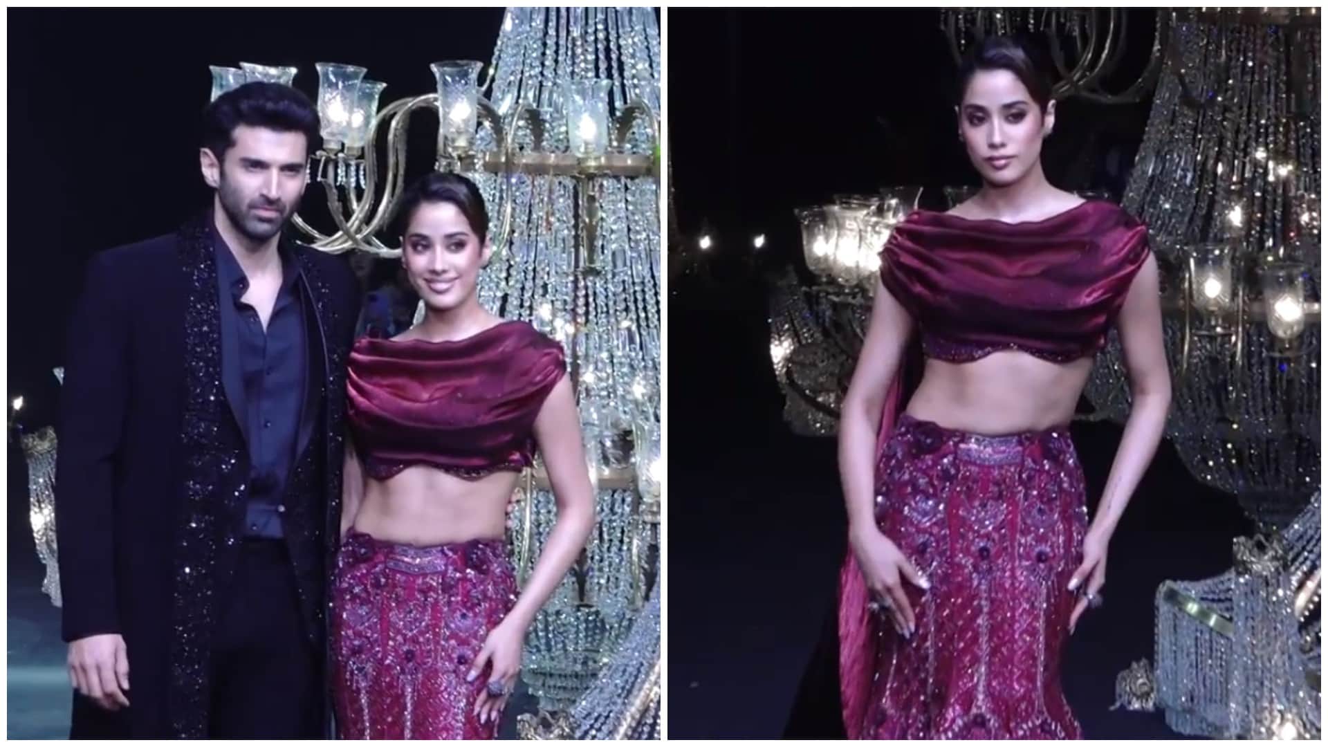 Lakme Fashion Week 2024 Finale Aditya Roy Kapur Janhvi Kapoor Showstopper For Kalki Ananya Panday Fire On Ramp