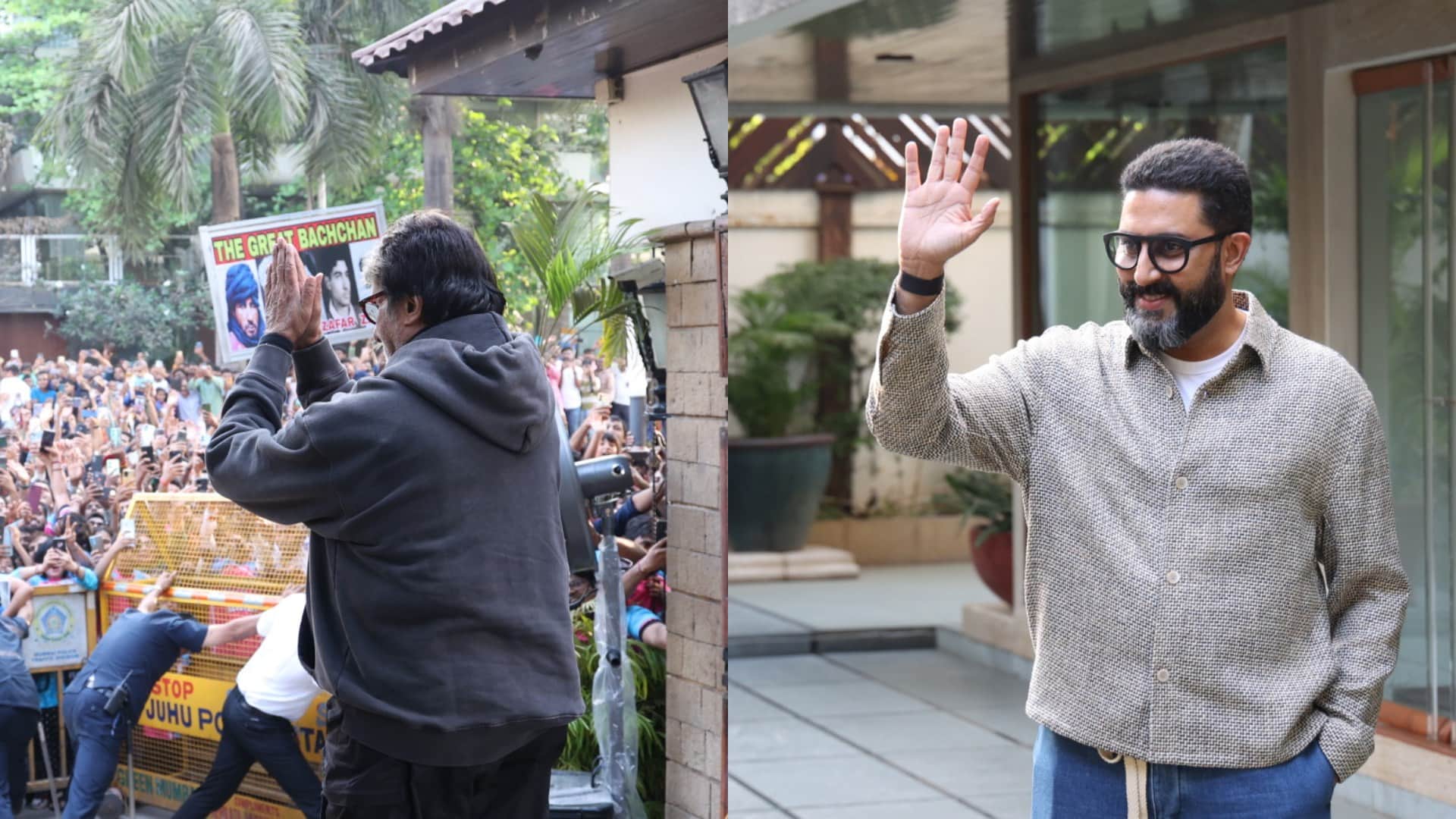 Amitabh Bachchan took a trip down memory lane and recalled he and jaya Bachchan brought Shweta to Prateeksha