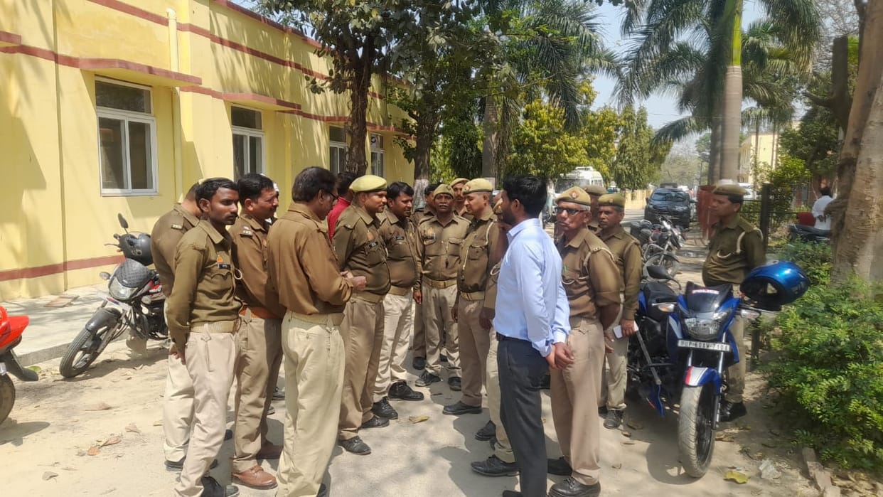 Ambedkar nagar:PRD jawan deployed on duty passed away.