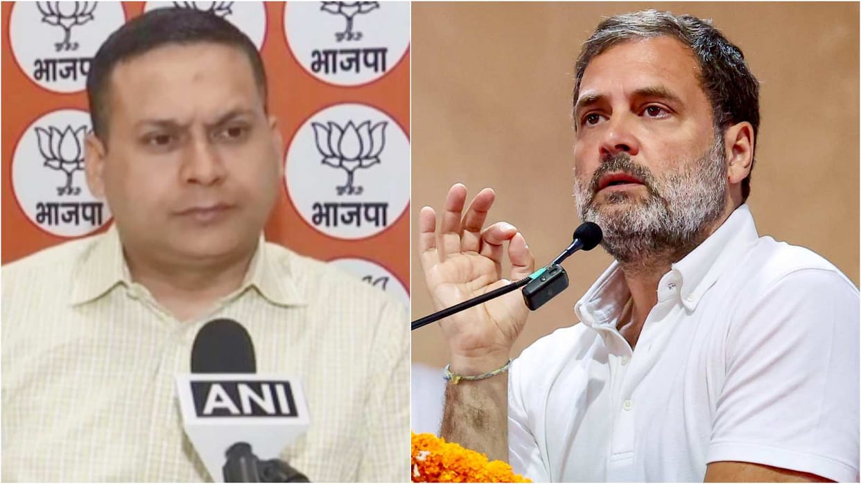 BJP vs Congress Amit Malviya Rahul Gandhi Fighting Shakti Hinduphobic Misogynist