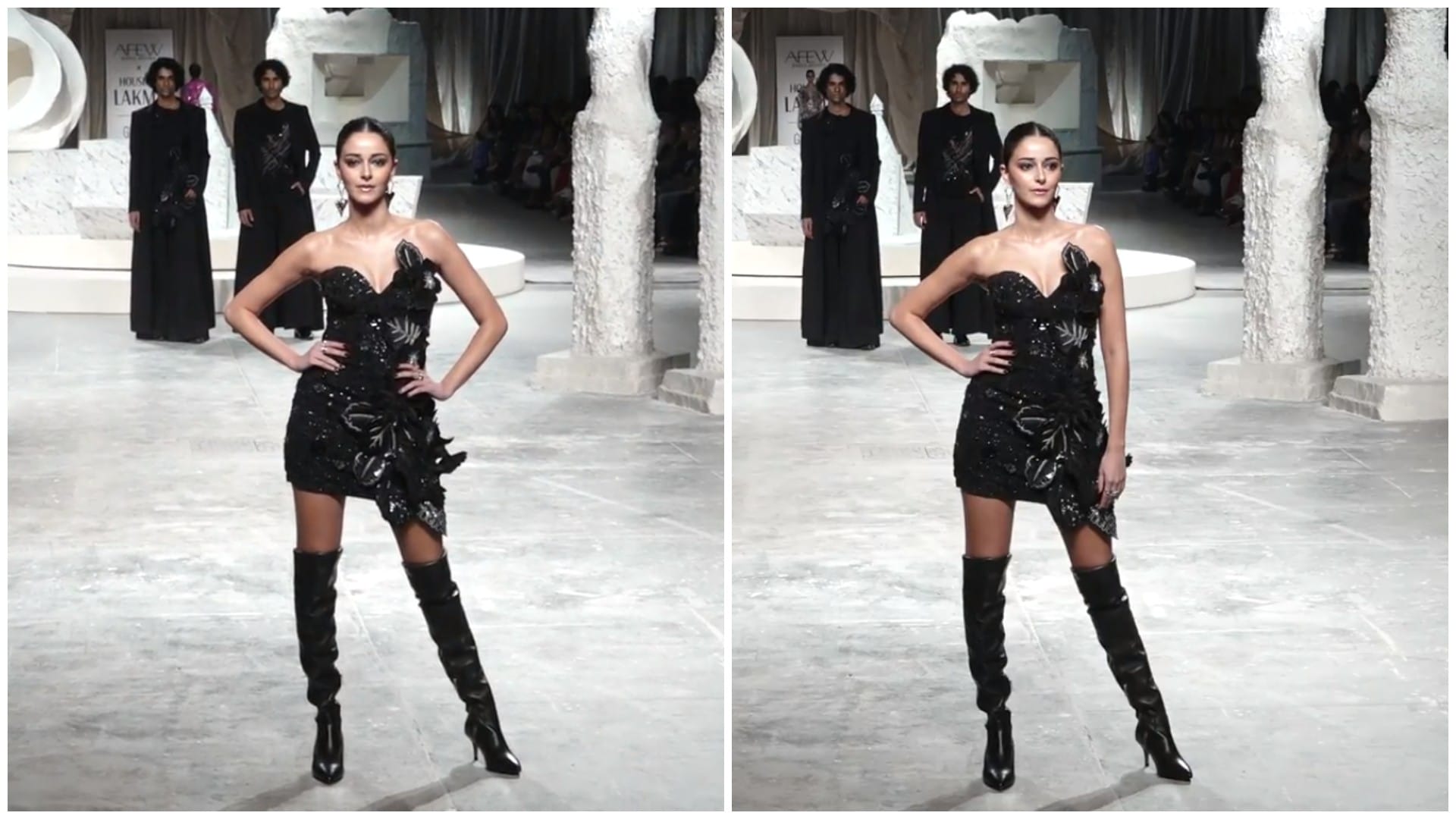 Lakme Fashion Week 2024 Finale Aditya Roy Kapur Janhvi Kapoor Showstopper For Kalki Ananya Panday Fire On Ramp