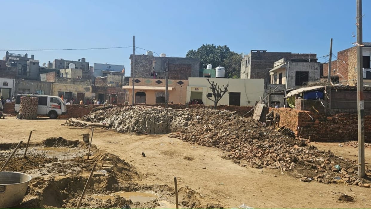 Kaithal: Dispute between two communities regarding Panchayat land of pond in village