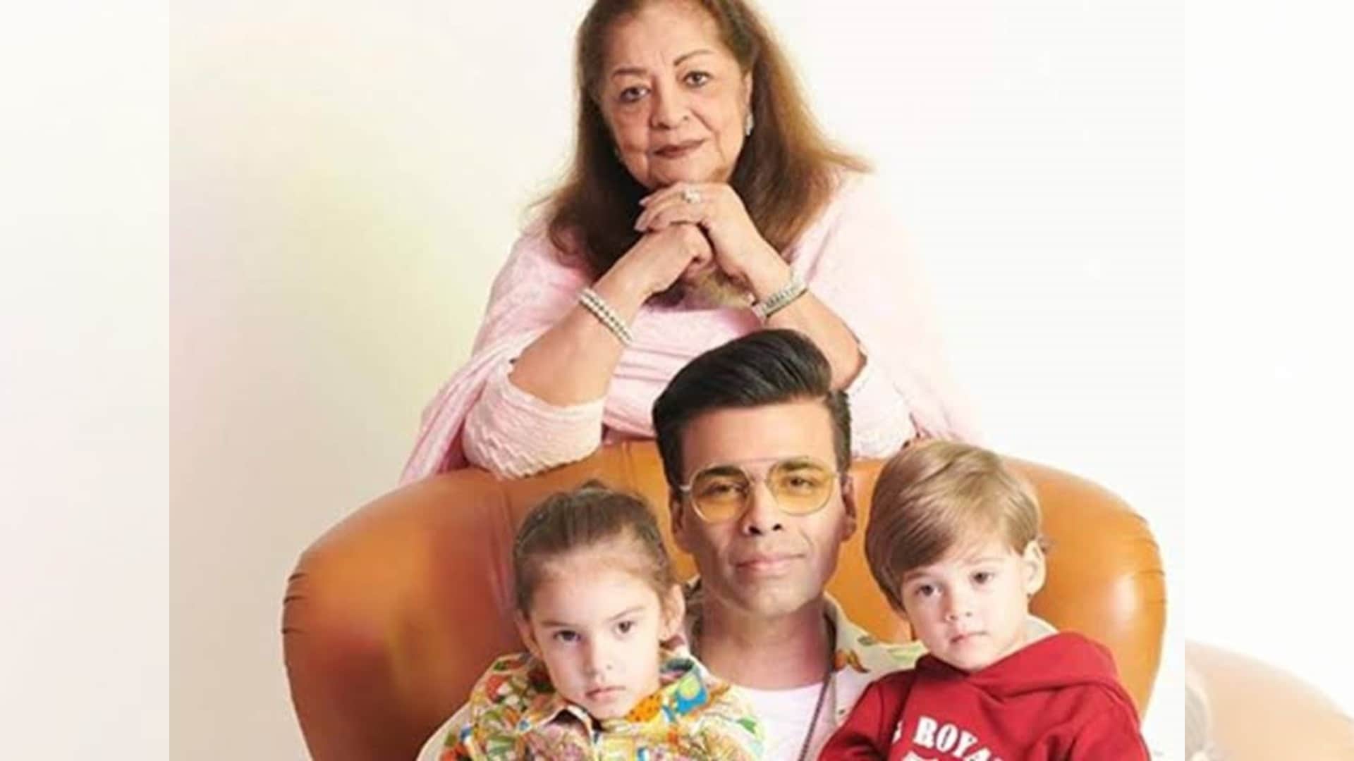 Hiroo Johar Birthday Know Unknown Fact About Karan Johar Mother Career Life and Love Story With Yash johar