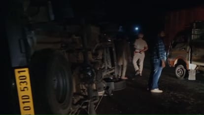 Accident Punjab: Collision between tempo traveler and tractor-trolley on Moga Kotkapura bypass