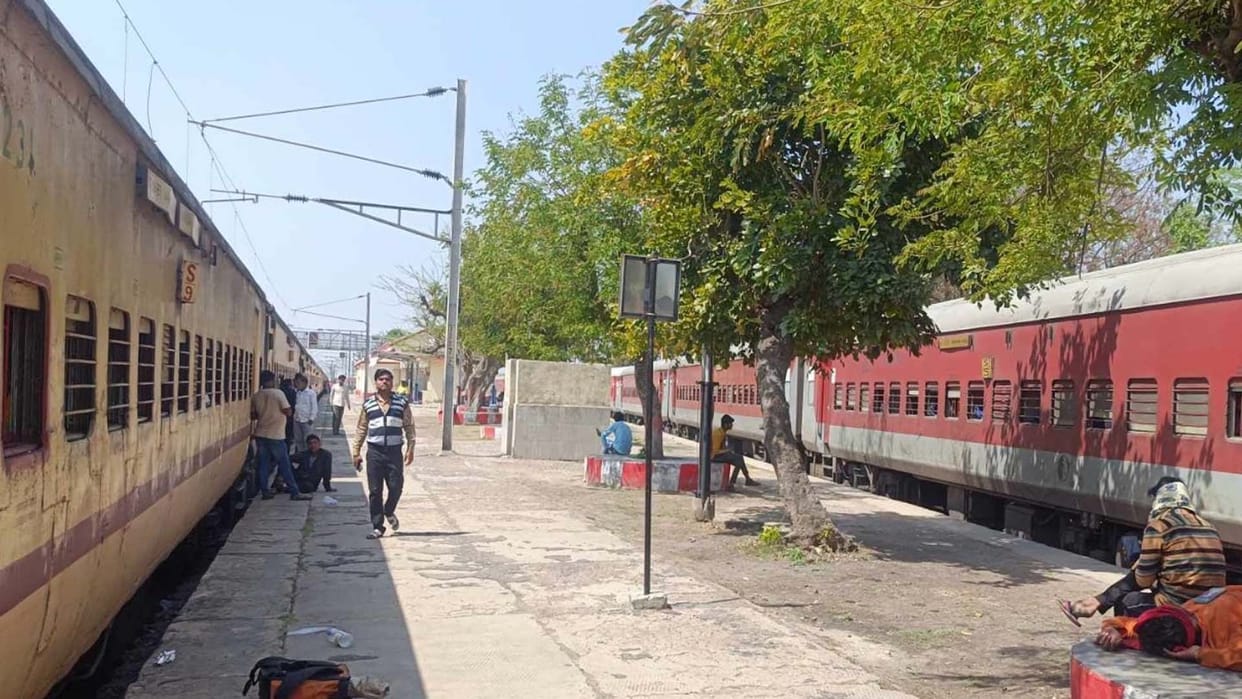 Auraiya: Elderly woman dies after being hit by goods train