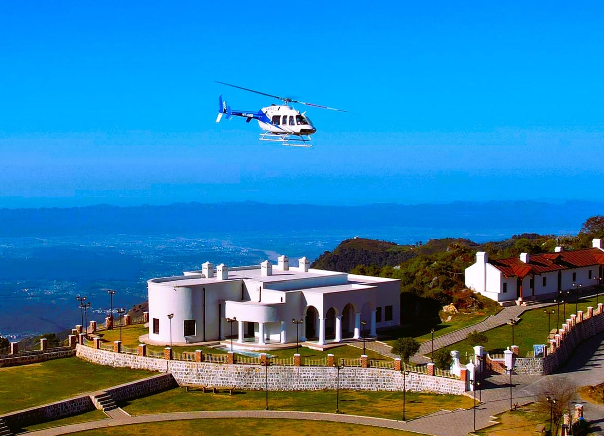 Helicopter flown without permission in Mussoorie Wildlife Sanctuary range case registered on company