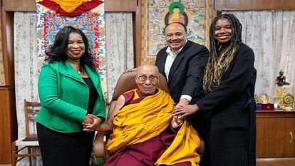 Martin Luther King meets Dalai Lama with family in dharamshala