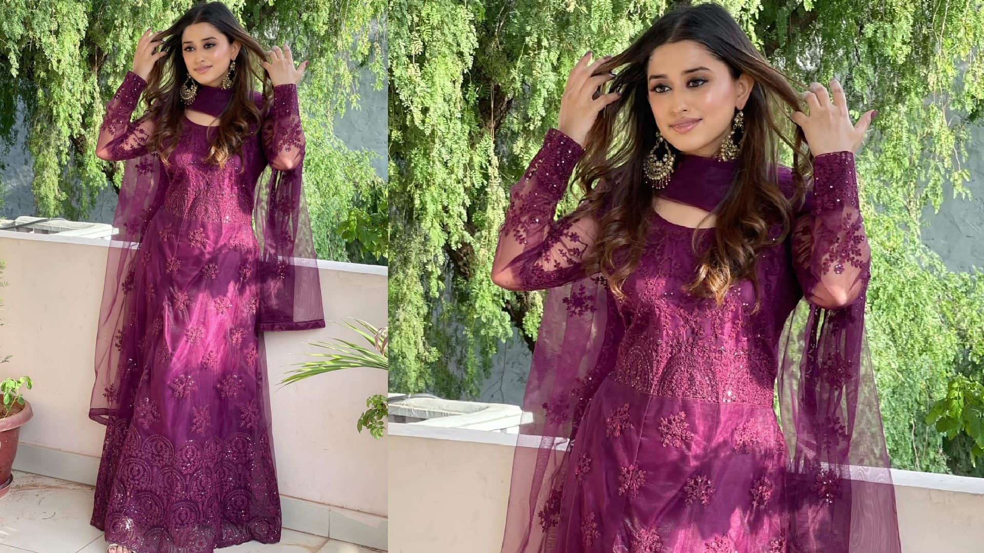 Eid 2024 trendy suit salwar for eid inspired by Somi Khan wife of Adil Khan Durrani