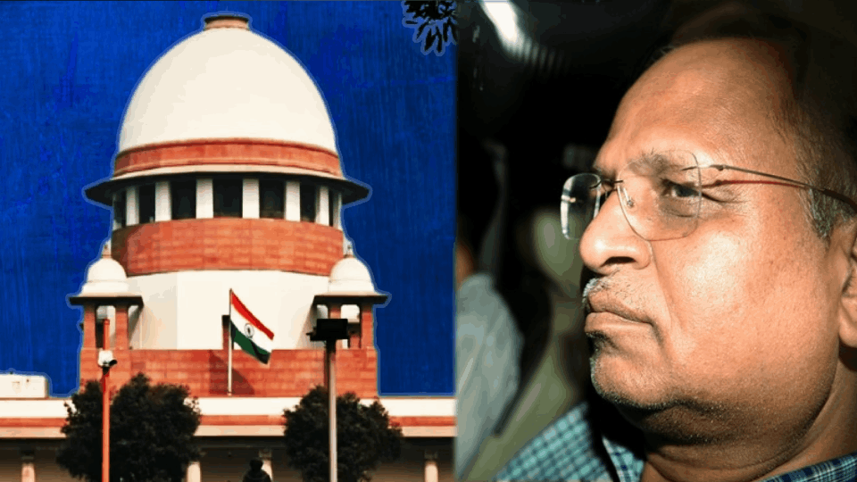 Satyendar Jain will have to rejects all petitions in Supreme Court and surrender today money laundering case