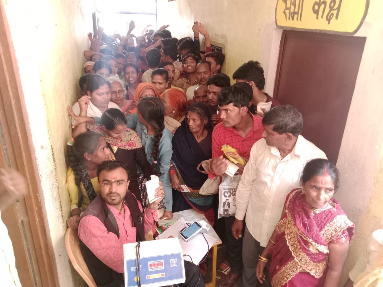 ration distribution new system problem for cardholders and quota holders in Sonbhadra