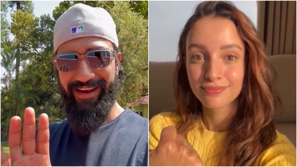 Vicky Kaushal make special announcement Triptii Dimri and Ammy Virk shares video on social media