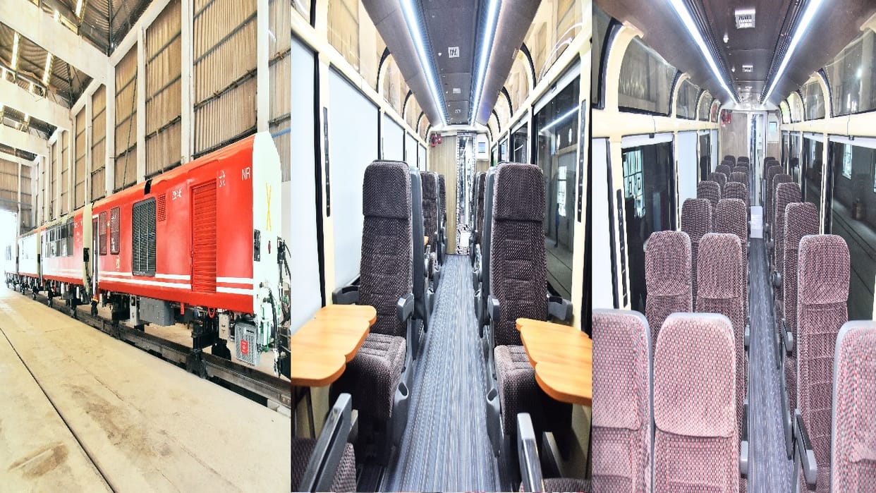 Seven panoramic vistadome coaches ready, will reach Kalka soon