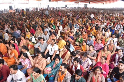Dhirendra Krishna Shastri in Moradabad, India should become a Hindu nation, this is my aim
