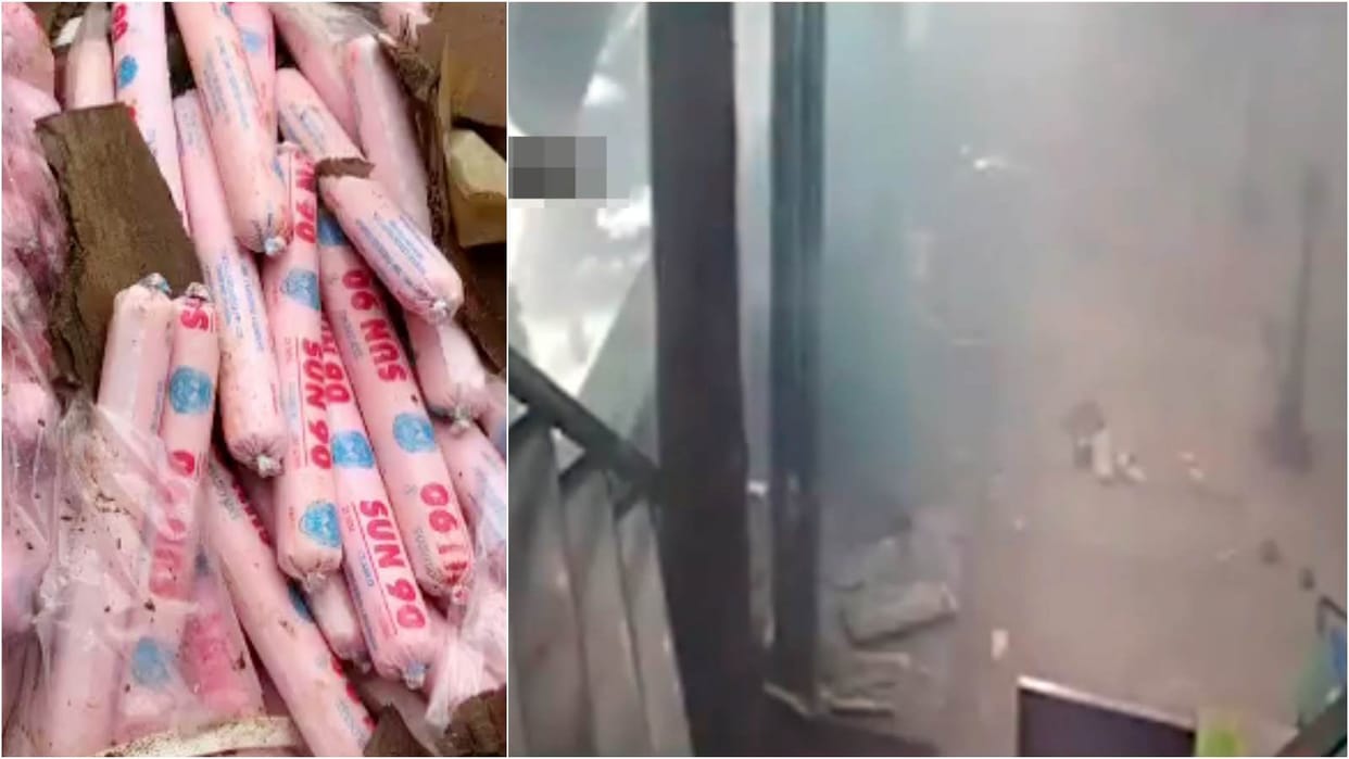 Karnataka Police Gelatin sticks detonators other explosives Chikkanayakanahalli Bellandur police station
