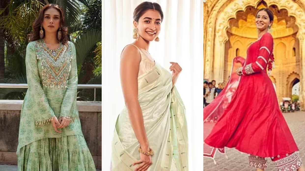 Holi Party Outfit Idea for office event for woman