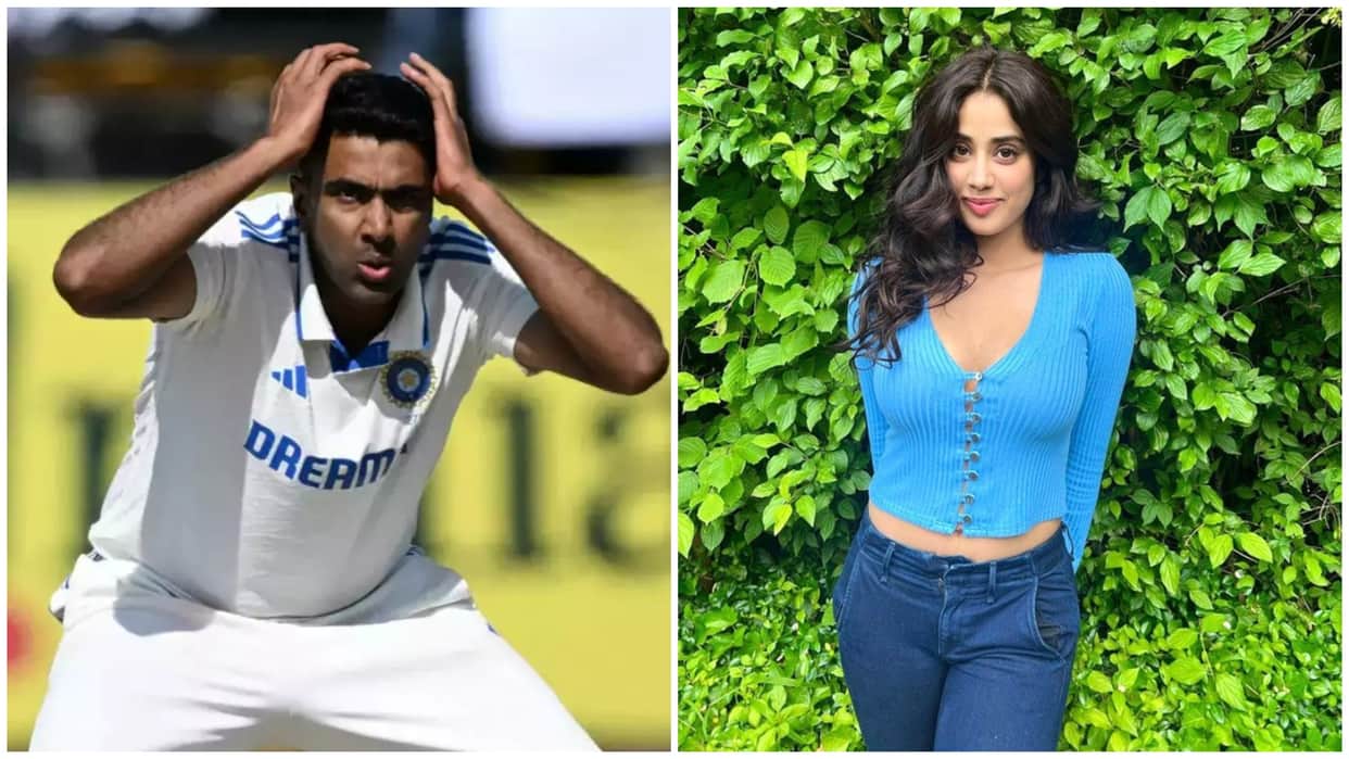 IPL 2024: Ashwin heart broken after chatting with actress Janhvi Kapoor parody account, fans enjoyed