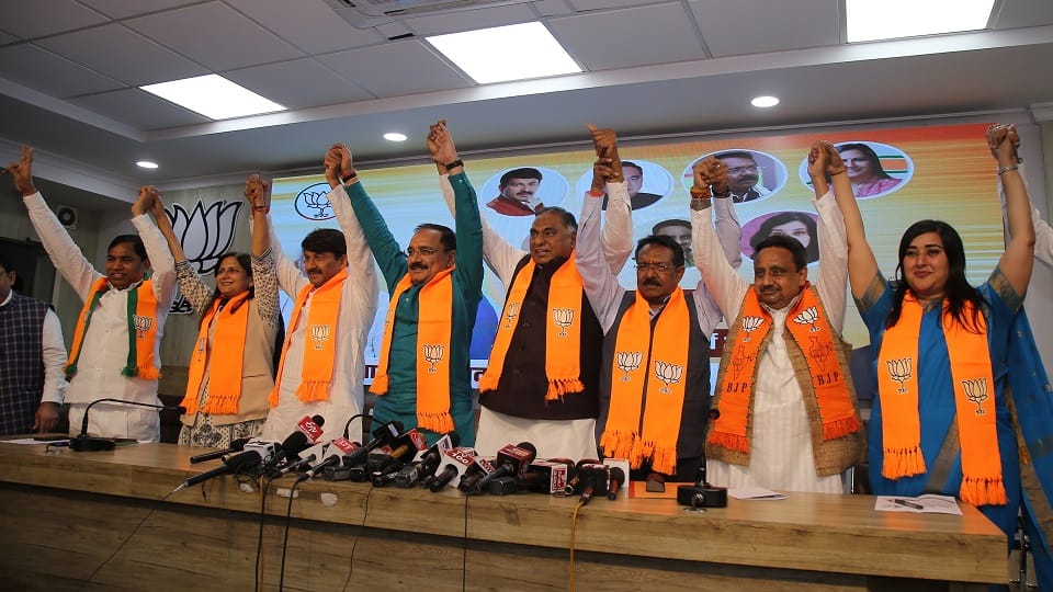 Lok Sabha Election BJP gave 100 days roadmap