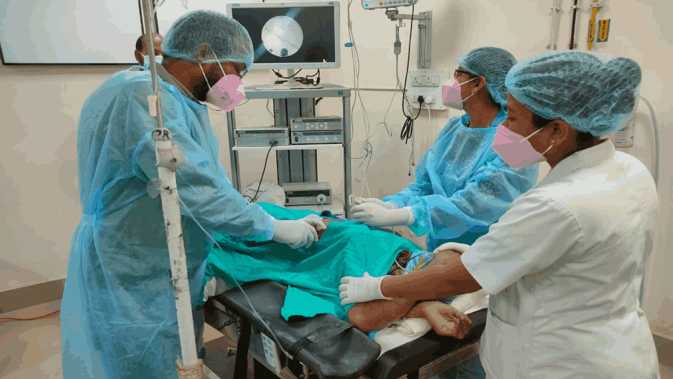thoracoscopy test started in Mekaj Hospital Jagdalpur