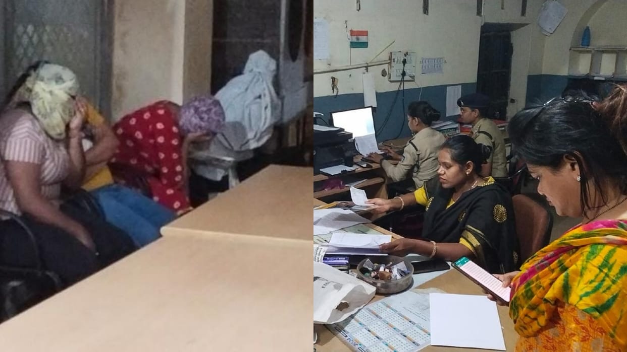 Katni Illegal prostitution was going on in spa center more than 10 young men and women arrested