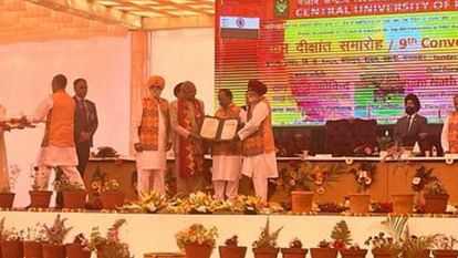 National Security Advisor Ajit Doval was honoured with D.Litt at Central University of Punjab, Bathinda