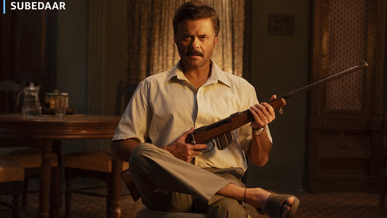 anil kapoor first look released from prime video next film subedaar actor will be seen in action role details