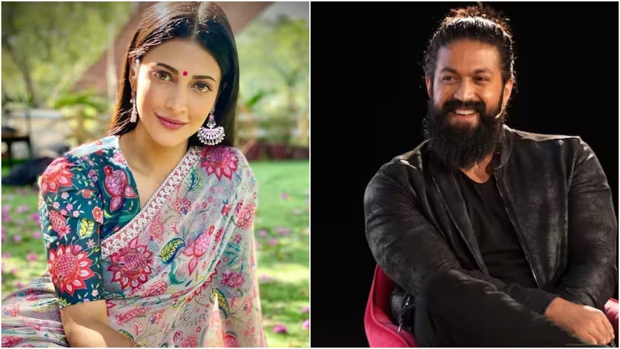 Shruti Haasan signs up for actor Yash upcoming film Toxic know details