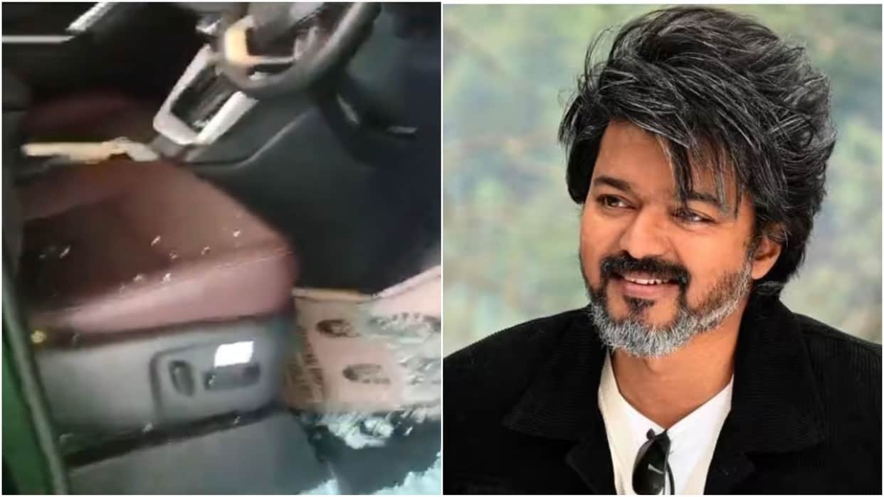 Thalapathy Vijay fans went out of control in Thiruvananthapuram damage actor car during his welcome