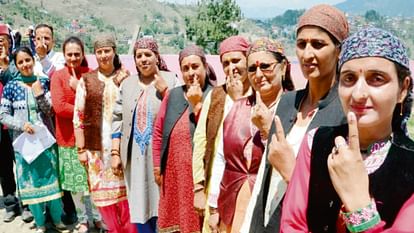 loksabha election 2024: First class five times, record of maximum voting once in the name of Himachalis