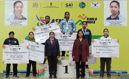 Nagrota Bagwan Women's Weightlifting: Sonali of Chhattisgarh and Navdeep of Punjab get gold