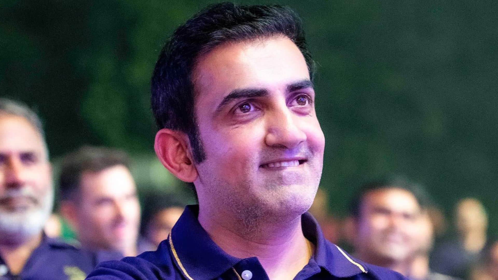 Shah Rukh Khan sent special message to Gautam gambhir to comeback with KKR former cricketer revealed story