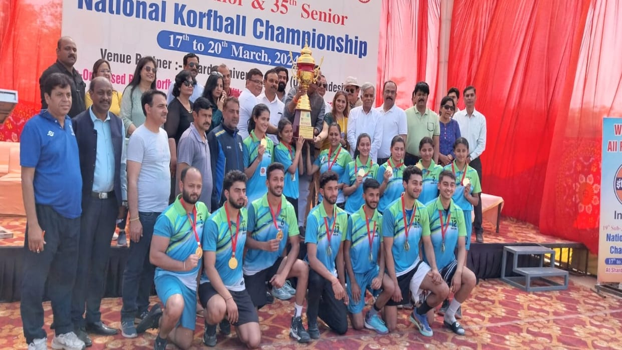 Himachal became national korfball champion by defeating Haryana
