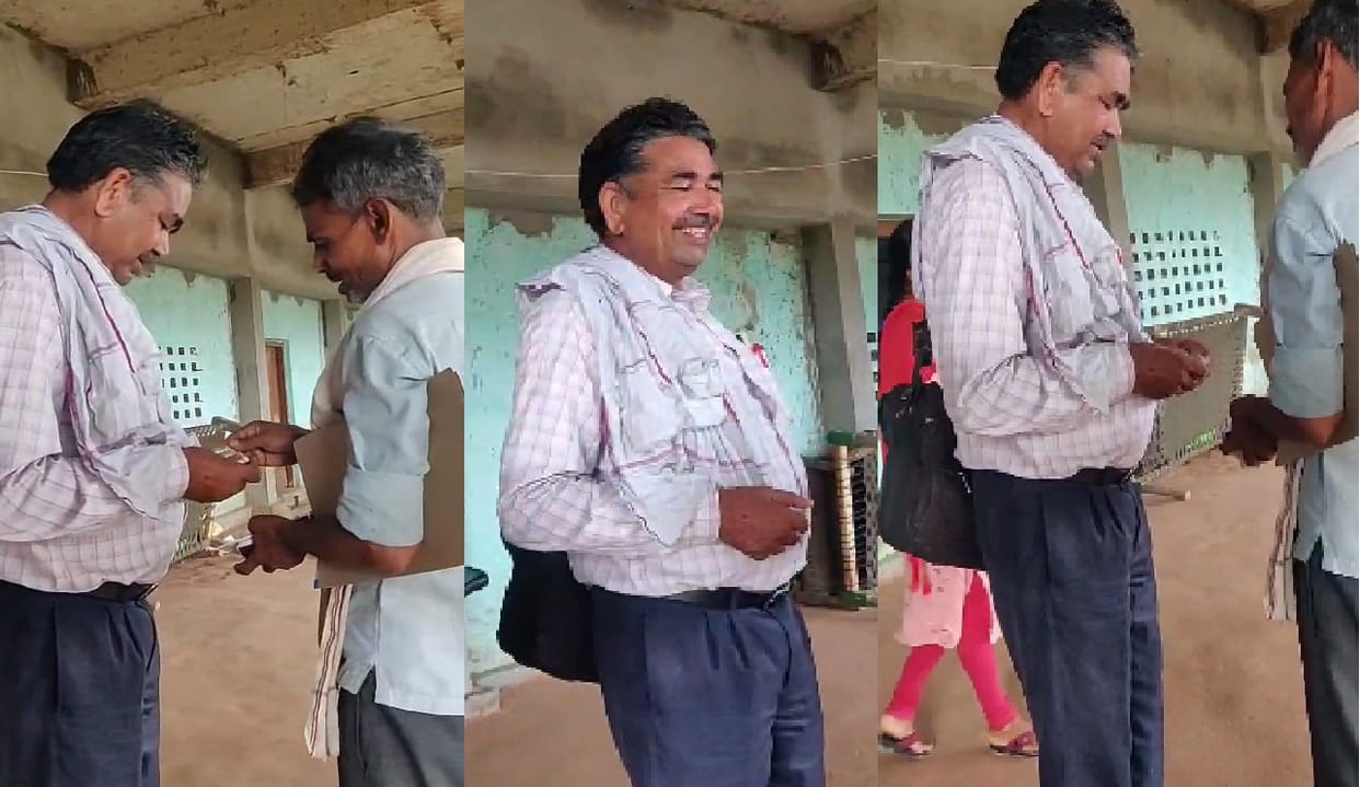 Video of lawmen taking bribe goes viral, SDM said action will be taken against the accused