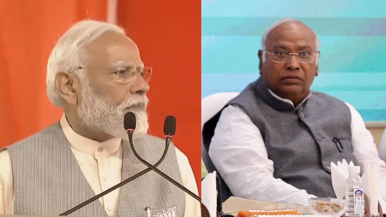 Modi ki Chinese guarantee Kharge taunts PM amid agitation in Ladakh