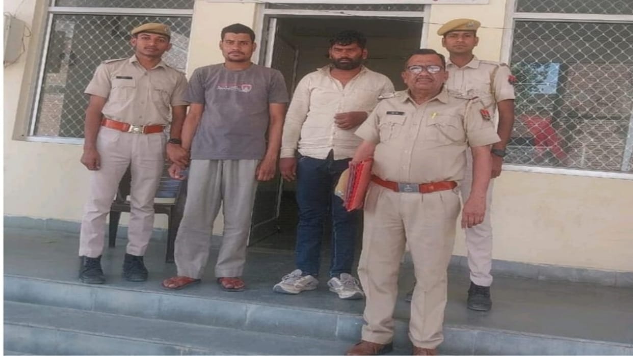 Rajasthan News: Two accused who fled after theft are in police custody, stolen goods recovered