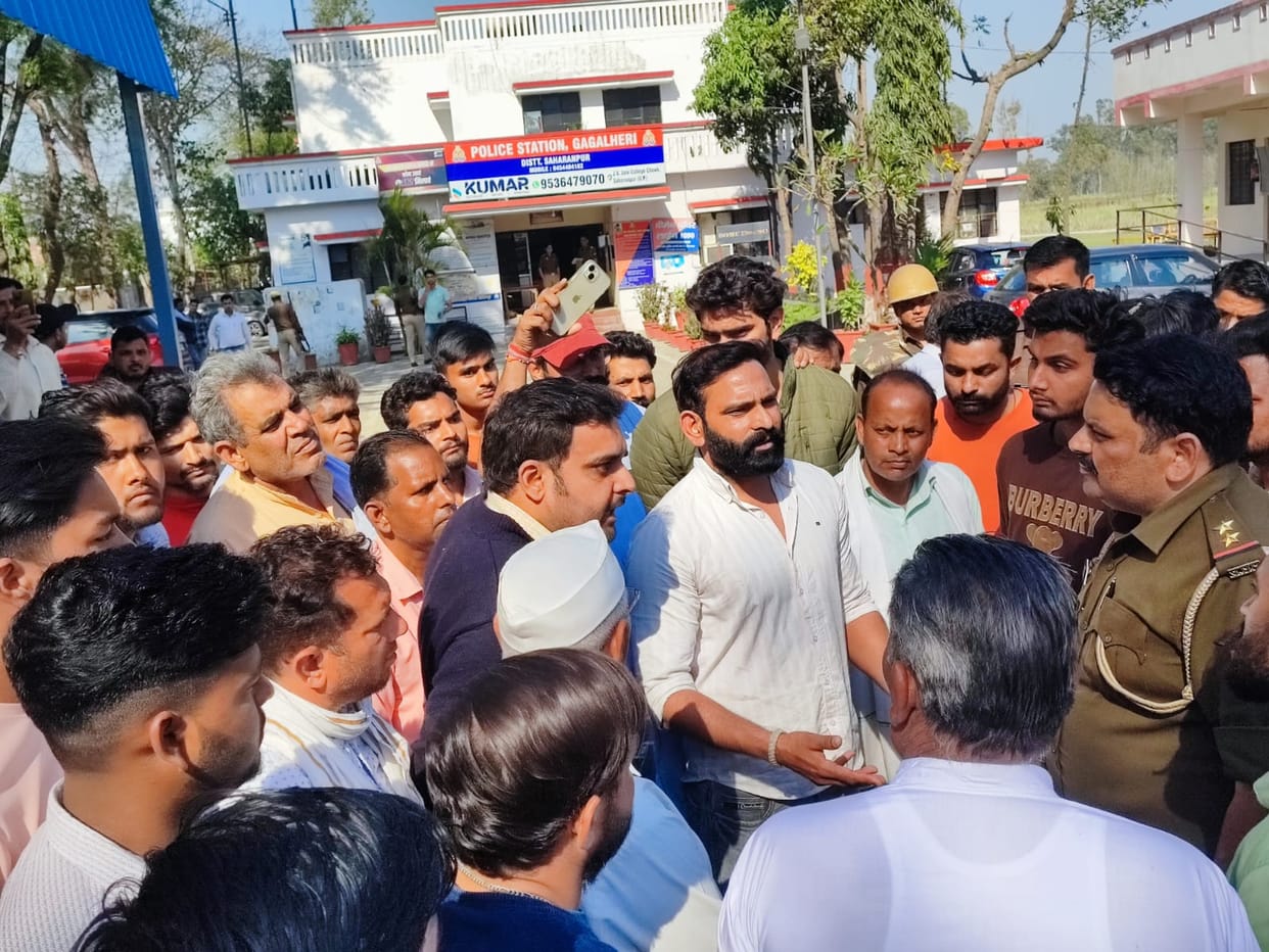 A farmer has committed suicide by hanging of tension of bank loan in Saharanpur