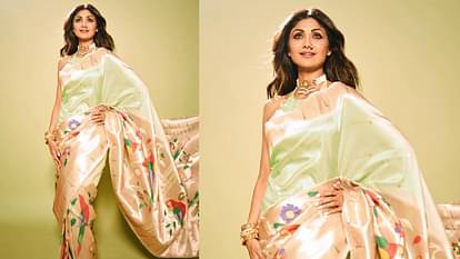 trendy saree collection of shilpa shetty for every woman